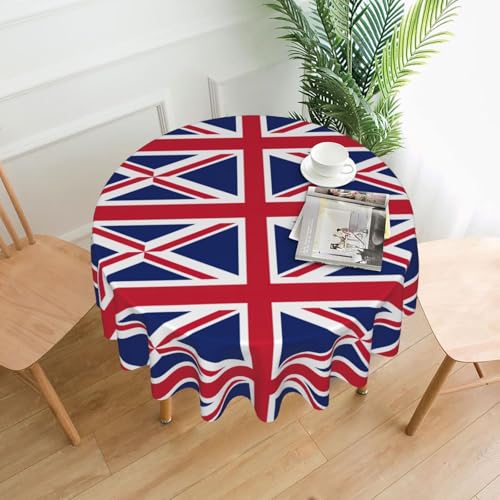 MGGAklp Tischdecke mit britischer Flagge, waschbar, wiederverwendbar, für Zuhause, Urlaub, Party-Dekoration MGGAklp Tischdecke mit britischer Flagge, waschbar, wiederverwendbar, für Zuhause, Urlaub, Party-Dekoration von MGGAklp