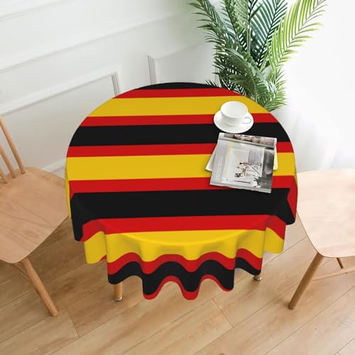 MGGAklp Tischdecke mit deutscher Flagge, waschbar, wiederverwendbar, für Zuhause, Urlaub, Party-Dekoration MGGAklp Tischdecke mit deutscher Flagge, waschbar, wiederverwendbar, für Zuhause, Urlaub, Party-Dekoration von MGGAklp