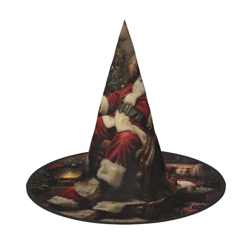 MGGAklp Weihnachtlicher Partyhut für Halloween, Karneval, Hexenhüte für Mottopartys, Urlaubsdekoration von MGGAklp
