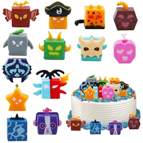 MGKEOUF 13 Stück Bl-Ox Fruits Mini Figuren Deko Set, Bl-Ox Fruits Party Kuchen Dekoration, Cartoon Geburtstag Tortendeko Spielzeug Figuren Set für Kinder Fans Geburtstag MGKEOUF 13 Stück Bl-Ox Fruits Mini Figuren Deko Set, Bl-Ox Fruits Party Kuchen Dekoration, Cartoon Geburtstag Tortendeko Spielzeug Figuren Set für Kinder Fans Geburtstag von MGKEOUF