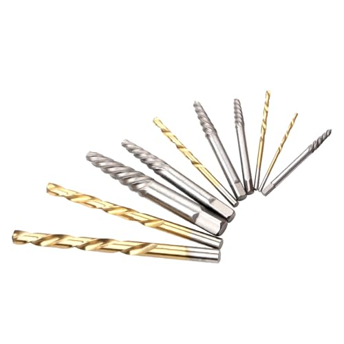 10pcs Bolzenentferner Schraubenextraktionsschraube Remover Bohrer Mit Spannern Für Zerbrochene/beschädigte Schrauben 10pcs Bolzenentferner Schraubenextraktionsschraube Remover Bohrer Mit Spannern Für Zerbrochene/beschädigte Schrauben von MHADBKH
