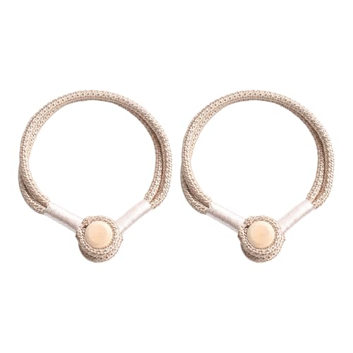 2 Packung Handgewebte Baumwollmagnetische Vorhangsteuer Mit Holzschnallen Heimdekorationsfenster Vorhänge Holdback Binde Bindes Rücken 2 Packung Handgewebte Baumwollmagnetische Vorhangsteuer Mit Holzschnallen Heimdekorationsfenster Vorhänge Holdback Binde Bindes Rücken von MHADBKH