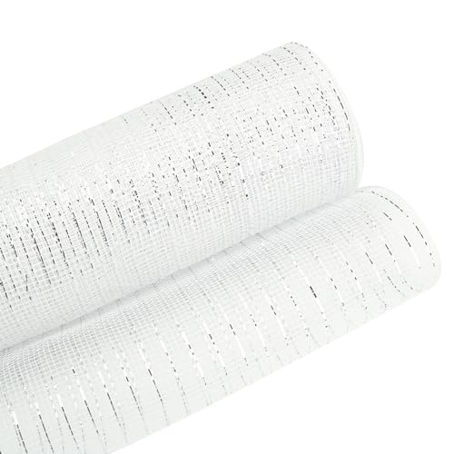 26 cm langes Weihnachtsblumenkranz, Netzstoff, Weihnachtsbaumband, Dekorationen, Hochzeit, dekoratives Geschenkband 26 cm langes Weihnachtsblumenkranz, Netzstoff, Weihnachtsbaumband, Dekorationen, Hochzeit, dekoratives Geschenkband von MHADBKH