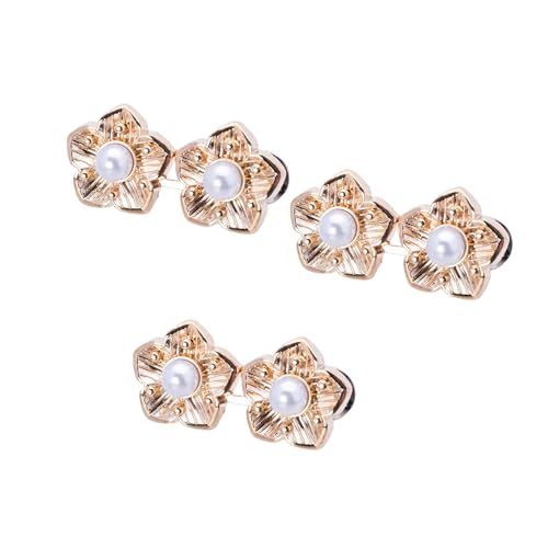 3 Set Jeansknöpfe, Anstecknadel, verstellbare Taille, Schnallenverschluss, Set Taillenstraffungsnadel für lose Hosen und Röcke, Metallknöpfe, Kleiderknopf von MHADBKH