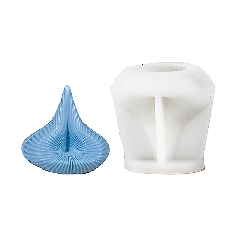 3D-Pyramidenform, handgefertigt, Pyramidenspiralen, Streifen, Silikonform für Seifenherstellung, Aromatherapie, Pflaster, Dekoration von MHADBKH