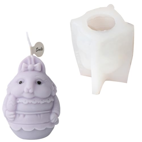 3D-Silikonform, glatt, Tiermotiv, Kerzenform, Epoxidharz, Formen für Ornamente, Formen von MHADBKH