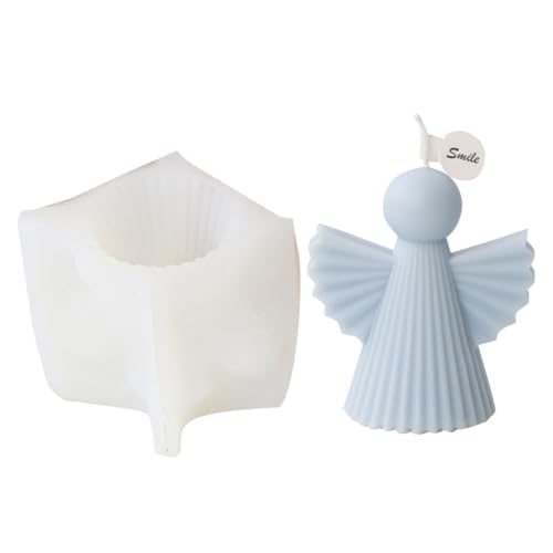 3D-Silikonform, glatt, festliches Thema, Kerzenform, Epoxidharz-Formen für Ornamente, Formen 3D-Silikonform, glatt, festliches Thema, Kerzenform, Epoxidharz-Formen für Ornamente, Formen von MHADBKH