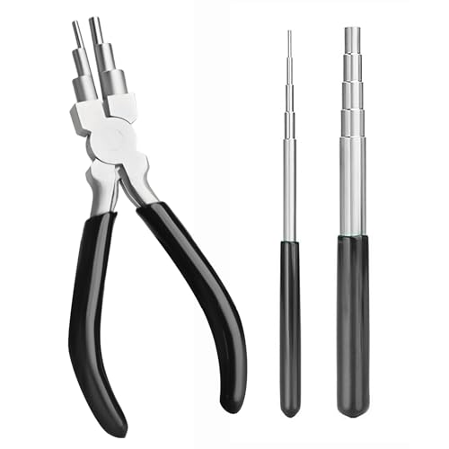 3pcs Praktische Schmuckwickelformzange Multifunktionale Drahtverpackungsstangen Praktische Feste Sechs Abschnitt Drahtstock von MHADBKH