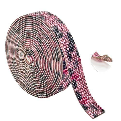 4,5 m selbstklebendes Strassband, glitzernde Strasssteine, 13 mm, Kristallrolle für Bastelarbeiten, Hochzeitstortendekoration, Festival-Dekoration, Zubehör von MHADBKH
