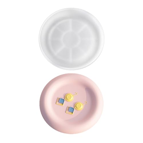 Ablageschale, Tassen-Pad-Formen, Epoxidharz-Formen, Blumenform, Silikon, für Handarbeit, Kunstharz Ablageschale, Tassen-Pad-Formen, Epoxidharz-Formen, Blumenform, Silikon, für Handarbeit, Kunstharz von MHADBKH