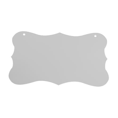 Acrylhängeschild Hängende Dekorative Schild Mit 2 Löchern Und Seil Unvollendete Blanks Zeichen Für Party Acrylhängeschild Hängende Dekorative Schild Unfertiges Blankzeichen Für Party von MHADBKH