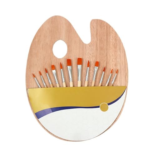 Aquarellstift, Pinsel, Nylonhaar, Künstler, Ölmalpinsel für professionelle Kunstmalpinsel von MHADBKH