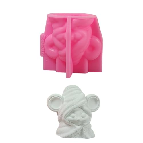 Bademantel-Silikonformen für Epoxidharz, Seife, Gips, Dekoration, Fondant, Silikonformen für Schokolade, Süßigkeiten, Seife von MHADBKH