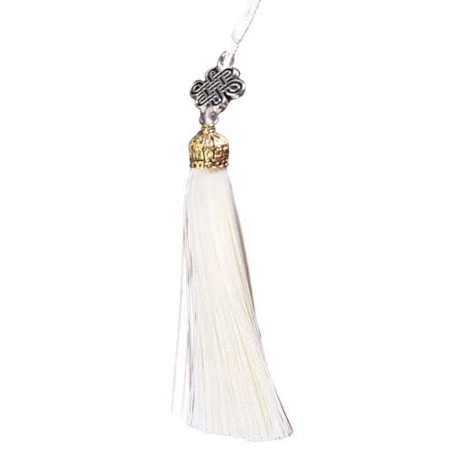 Chinesischer Knoten-Quasten-Anhänger, handgefertigt, Polyester, chinesische Quasten, ideal für Heimdekoration und Festival-Ornament von MHADBKH