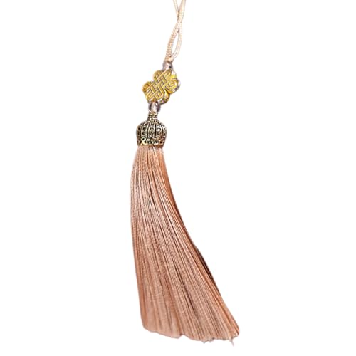 Chinesischer Knoten-Quasten-Anhänger, handgefertigt, Polyester, chinesische Quasten, ideal für Heimdekoration und Festival-Ornament Chinesischer Knoten-Quasten-Anhänger, handgefertigt, Polyester, chinesische Quasten, ideal für Heimdekoration und Festival-Ornament von MHADBKH