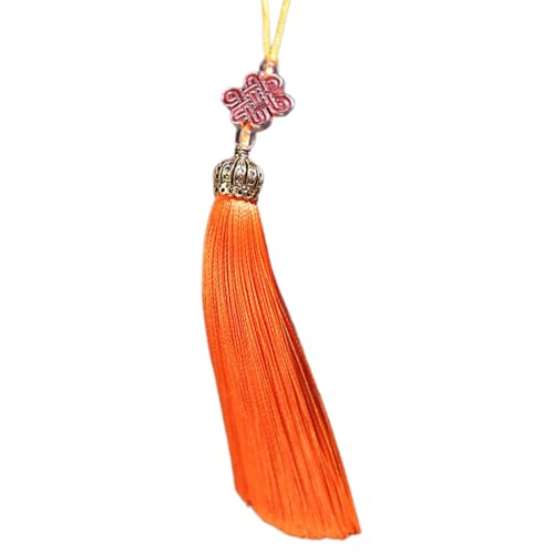 Chinesischer Knoten-Quasten-Anhänger, handgefertigt, Polyester, chinesische Quasten, ideal für Heimdekoration und Festival-Ornament Chinesischer Knoten-Quasten-Anhänger, handgefertigt, Polyester, chinesische Quasten, ideal für Heimdekoration und Festival-Ornament von MHADBKH