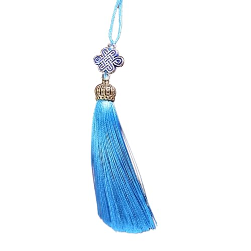 Chinesischer Knoten-Quasten-Anhänger, handgefertigt, Polyester, chinesische Quasten, ideal für Heimdekoration und Festival-Ornament von MHADBKH