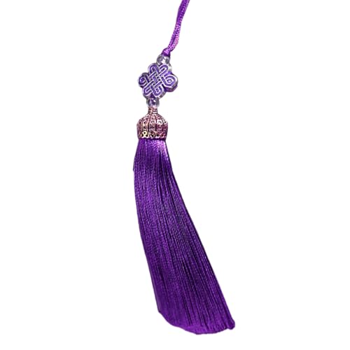Chinesischer Knoten-Quasten-Anhänger, handgefertigt, Polyester, chinesische Quasten, ideal für Heimdekoration und Festival-Ornament Chinesischer Knoten-Quasten-Anhänger, handgefertigt, Polyester, chinesische Quasten, ideal für Heimdekoration und Festival-Ornament von MHADBKH