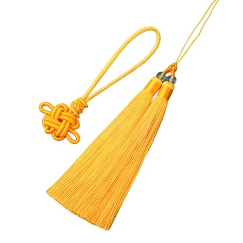 Eleganter zweifarbiger chinesischer Knoten-Quasten-Ornament für Haus und Auto, Dekoration, traditioneller Glücks-Fransen-Anhänger Eleganter zweifarbiger chinesischer Knoten-Quasten-Ornament für Haus und Auto, Dekoration, traditioneller Glücks-Fransen-Anhänger von MHADBKH