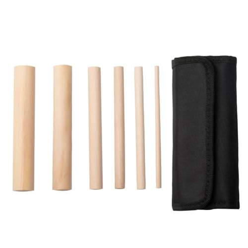 Handgefertigtes Formwerkzeug-Set, 6 runde Holzstäbchen, unverzichtbare Draht-Wickelwerkzeuge für handgefertigte Kunst Handgefertigtes Formwerkzeug-Set, 6 runde Holzstäbchen, unverzichtbare Draht-Wickelwerkzeuge für handgefertigte Kunst von MHADBKH