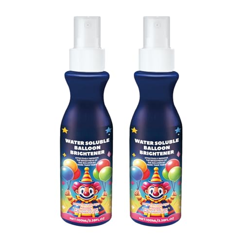 MHADBKH 100 ml Luftballons Aufheller Ballon Glanzverstärker Ballon hell für Hochzeiten und Partydekorationen MHADBKH 100 ml Luftballons Aufheller Ballon Glanzverstärker Ballon hell für Hochzeiten und Partydekorationen von MHADBKH
