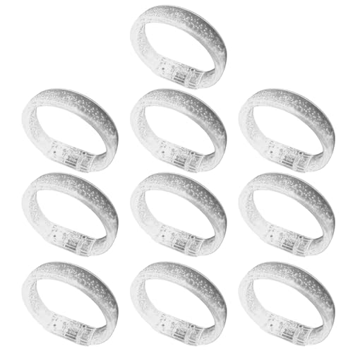 MHADBKH 10pcs/Pack LED Light Armbänder Schmücken Farbenfrohe Licht Aus Die Armbänder Accessoire Fashion Party Tragbar Machen von MHADBKH