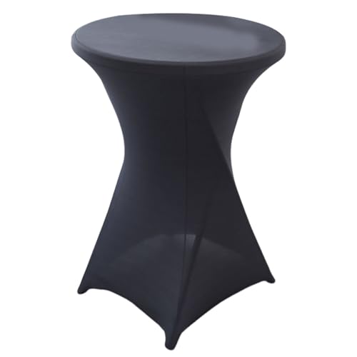 MHADBKH 1pc Elastics Runde Tisch Spandex Tischtuch Stretch Hotel Party Cocktail Tischdecke MHADBKH 1pc Elastics Runde Tisch Spandex Tischtuch Stretch Hotel Party Cocktail Tischdecke von MHADBKH