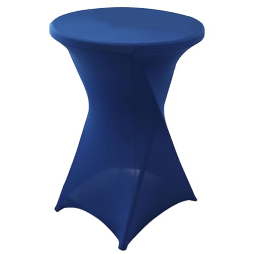 MHADBKH 1pc Elastics Runde Tisch Spandex Tischtuch Stretch Hotel Party Cocktail Tischdecke MHADBKH 1pc Elastics Runde Tisch Spandex Tischtuch Stretch Hotel Party Cocktail Tischdecke von MHADBKH