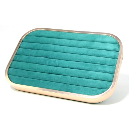 MHADBKH Elegante Samt-Schmuckaufbewahrung, Anhängerhalter, elegante Schmuckschatulle, stapelbar, Vitrine für Halskette MHADBKH Elegante Samt-Schmuckaufbewahrung, Anhängerhalter, elegante Schmuckschatulle, stapelbar, Vitrine für Halskette von MHADBKH