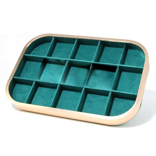 MHADBKH Elegante Samt-Schmuckaufbewahrung, Anhängerhalter, elegante Schmuckschatulle, stapelbar, Vitrine für Halskette MHADBKH Elegante Samt-Schmuckaufbewahrung, Anhängerhalter, elegante Schmuckschatulle, stapelbar, Vitrine für Halskette von MHADBKH