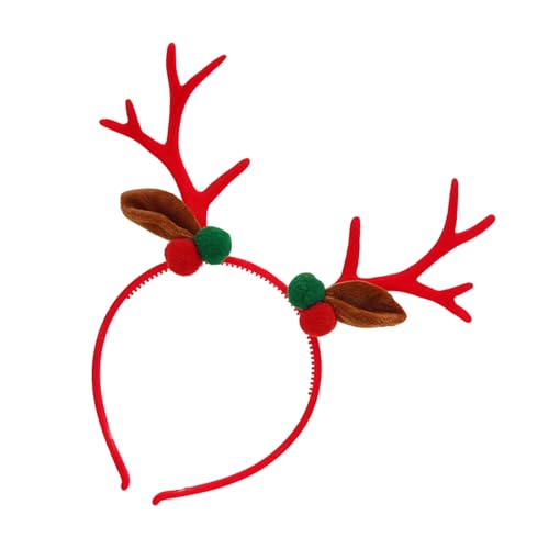 MHADBKH Festliches Weihnachts-Stirnband, Weihnachtsmannmütze, Bühnen-Kopfbedeckung, Schneeflocke, Schleifen, Weihnachtsfeier, Requisiten, Geschenk, Haarteile MHADBKH Festliches Weihnachts-Stirnband, Weihnachtsmannmütze, Bühnen-Kopfbedeckung, Schneeflocke, Schleifen, Weihnachtsfeier, Requisiten, Geschenk, Haarteile von MHADBKH