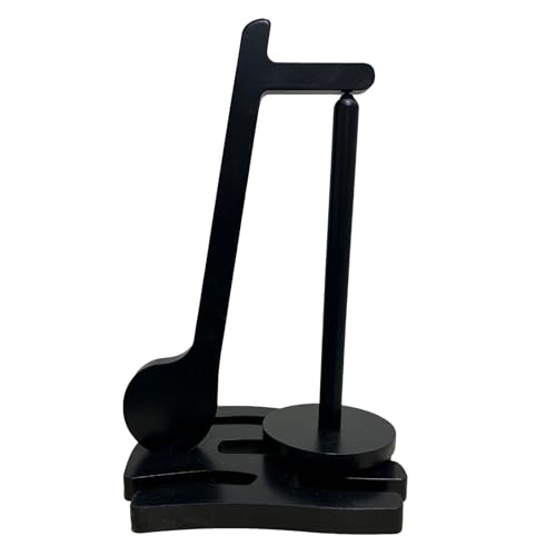 MHADBKH Garnhalter in Musiknotenform, Holzgarnhalter, drehbarer Garnspulenständer, Garnspender zum Häkeln, Stricken, Garn-Organizer von MHADBKH