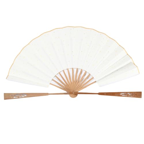 MHADBKH Künstler Reispapier Klappern Fan Pinsel Stift Kalligraphys Malerei Reispapier Lüfter Leerer Papierventilator MHADBKH Künstler Reispapier Klappern Fan Pinsel Stift Kalligraphys Malerei Reispapier Lüfter Leerer Papierventilator von MHADBKH