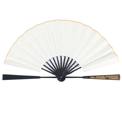 MHADBKH Künstler Reispapier Klappern Fan Pinsel Stift Kalligraphys Malerei Reispapier Lüfter Leerer Papierventilator MHADBKH Künstler Reispapier Klappern Fan Pinsel Stift Kalligraphys Malerei Reispapier Lüfter Leerer Papierventilator von MHADBKH