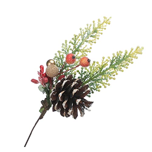 MHADBKH Künstliche Weihnachtsblumen-Flaschenabdeckung, dekoratives Ornament, Zubehör für Restaurant-Party-Dekoration MHADBKH Künstliche Weihnachtsblumen-Flaschenabdeckung, dekoratives Ornament, Zubehör für Restaurant-Party-Dekoration von MHADBKH