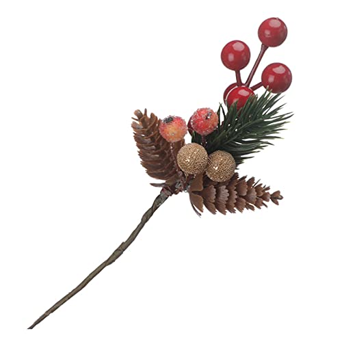 MHADBKH Künstliche Weihnachtsblumen-Flaschenabdeckung, dekoratives Ornament, Zubehör für Restaurant-Party-Dekoration MHADBKH Künstliche Weihnachtsblumen-Flaschenabdeckung, dekoratives Ornament, Zubehör für Restaurant-Party-Dekoration von MHADBKH
