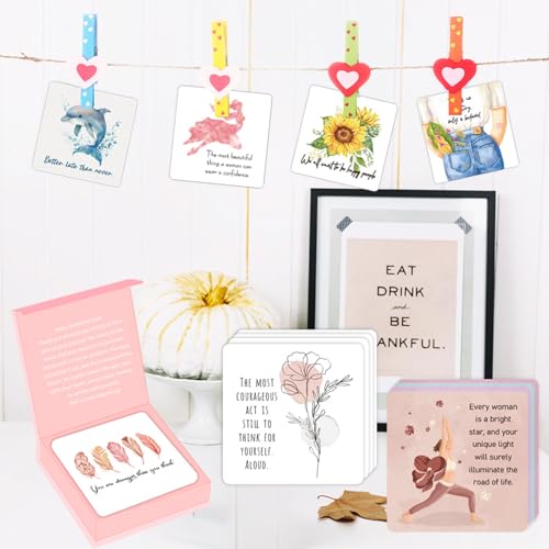 MHADBKH Packung Von 50 Erhebenden Grußkarten Die Mit Positiven Positiven Motivierenden Zitaten Positive Positive Karten Überfüllt Sind MHADBKH Packung Von 50 Erhebenden Grußkarten Die Mit Positiven Positiven Motivierenden Zitaten Positive Positive Karten Überfüllt Sind von MHADBKH