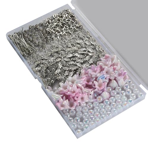 MHADBKH Packung mit 50 bunten Perlen, Engels-Schlüsselanhänger, Charm-Anhänger, Dekoration für stilvolle und schöne Accessoires, für den täglichen Gebrauch, Hochzeits-Bastelbedarf MHADBKH Packung mit 50 bunten Perlen, Engels-Schlüsselanhänger, Charm-Anhänger, Dekoration für stilvolle und schöne Accessoires, für den täglichen Gebrauch, Hochzeits-Bastelbedarf von MHADBKH
