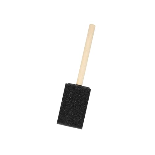 MHADBKH Schaumstoff-Pinsel mit Holzgriff für Bastelprojekte und Kunstbedarf, Malpinsel für Heimdekoration, Kunst und Zubehör MHADBKH Schaumstoff-Pinsel mit Holzgriff für Bastelprojekte und Kunstbedarf, Malpinsel für Heimdekoration, Kunst und Zubehör von MHADBKH