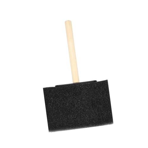 MHADBKH Schaumstoff-Pinsel mit Holzgriff für Bastelprojekte und Kunstbedarf, Malpinsel für Heimdekoration, Kunst und Zubehör MHADBKH Schaumstoff-Pinsel mit Holzgriff für Bastelprojekte und Kunstbedarf, Malpinsel für Heimdekoration, Kunst und Zubehör von MHADBKH