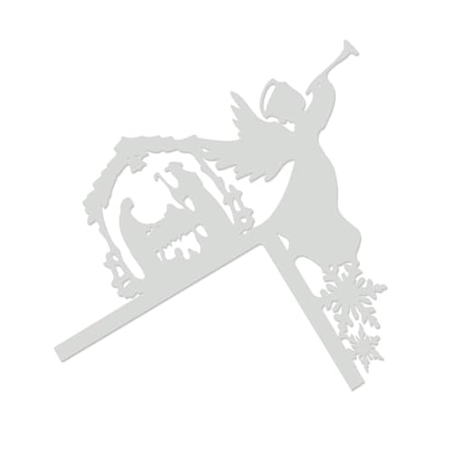 MHADBKH Stilvolle Tür-Eck-Schild-Dekoration, Handrahmen-Topper, Festival, Fensterzubehör, Party-Ornament von MHADBKH