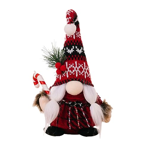 MHADBKH Weihnachten gesichtslose Puppe Weihnachtswichtel Plüsch Strickpuppe Haushalt Zuhause Gesichts Puppen Geschenke Ornamente für MHADBKH Weihnachten gesichtslose Puppe Weihnachtswichtel Plüsch Strickpuppe Haushalt Zuhause Gesichts Puppen Geschenke Ornamente für von MHADBKH