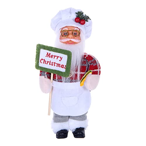 MHADBKH Weihnachtsmann-Puppe, Weihnachtsbaumschmuck, Frohe Weihnachten, Dekoration, Zuhause, Navidad Geschenke, Neujahrsdekorationen von MHADBKH