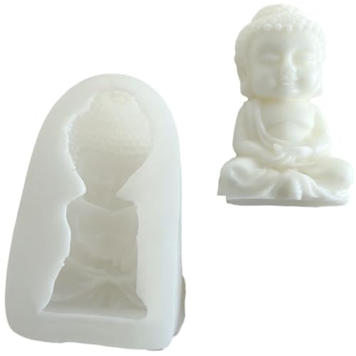 Meditations-Buddhas Silikon-Kerzenform, 3D-Skulptur, Harz, Gips, Seife, Werkzeug, Epoxidharz, Ornamente, Heimhandwerk Meditations-Buddhas Silikon-Kerzenform, 3D-Skulptur, Harz, Gips, Seife, Werkzeug, Epoxidharz, Ornamente, Heimhandwerk von MHADBKH
