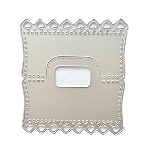 Metall-Stanzschablone zum Siegeln, Herz, Karbonstahl, Prägeschablone, Scrapbooking, für Karten, Stanzformen Metall-Stanzschablone zum Siegeln, Herz, Karbonstahl, Prägeschablone, Scrapbooking, für Karten, Stanzformen von MHADBKH