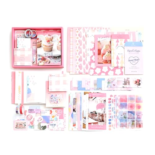 Scrapbook Kits Vintage Dekoratives Papierband Aufkleber Hintergrund Papier Scrapbooking Journaling Supplies für Studenten Scrapbooking Journaling Supplies Scrapbook Kits Tape Aufkleber für Studenten von MHADBKH