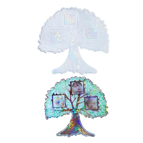 Silikonform für Bilderrahmen, großer Baum, Kristall, Epoxidharz, für Tischdekoration, Wanddekoration von MHADBKH