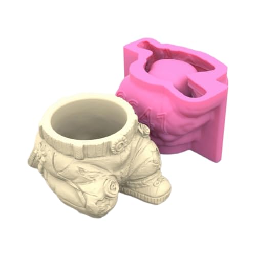 Silikonform für Blumentöpfe, Hosen, kniender Stifthalter, für Beton, Gips, Pflanzgefäß, Vase, Epoxidharz Silikonform für Blumentöpfe, Hosen, kniender Stifthalter, für Beton, Gips, Pflanzgefäß, Vase, Epoxidharz von MHADBKH
