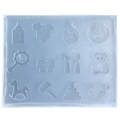 Silikonform für Fondant, Schokolade, Süßigkeiten, Kristall, Epoxidharz, Ton, Backwerkzeug, Schmuckherstellung Silikonform für Fondant, Schokolade, Süßigkeiten, Kristall, Epoxidharz, Ton, Backwerkzeug, Schmuckherstellung von MHADBKH