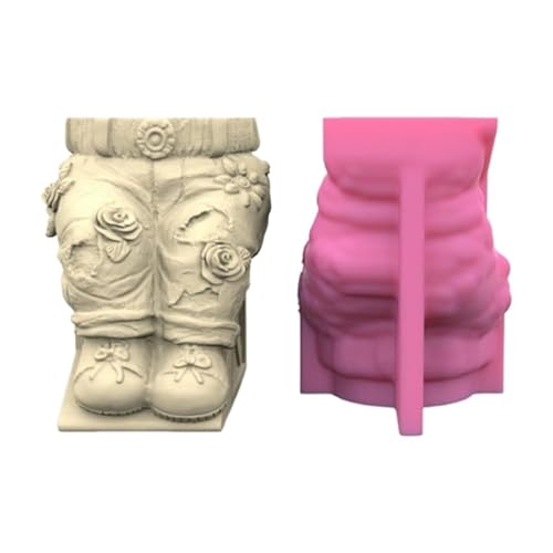 Silikonform für sitzende Blumentöpfe, Stifthalter, für Beton, Gips, Pflanzgefäß, Vase, Epoxidharz, Formen von MHADBKH